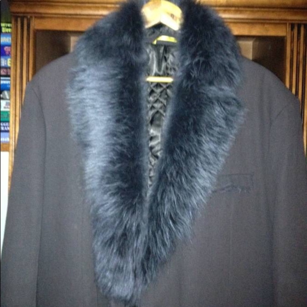 J. Lindeberg brown overcoat jacket RARE